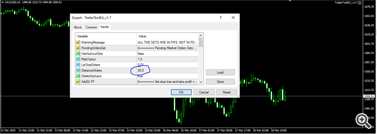 TraderToolEA - expert for MetaTrader 4