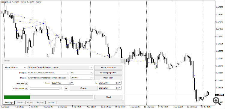 VR Locker Lite - Trading strategy based on a positive lock - expert for MetaTrader 4