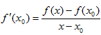 Derivative - indicator for MetaTrader 4