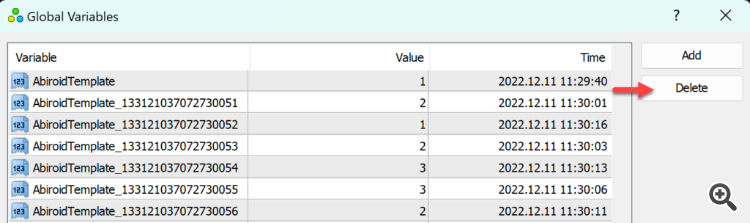 Abiroid Switch Templates Script - script for MetaTrader 4