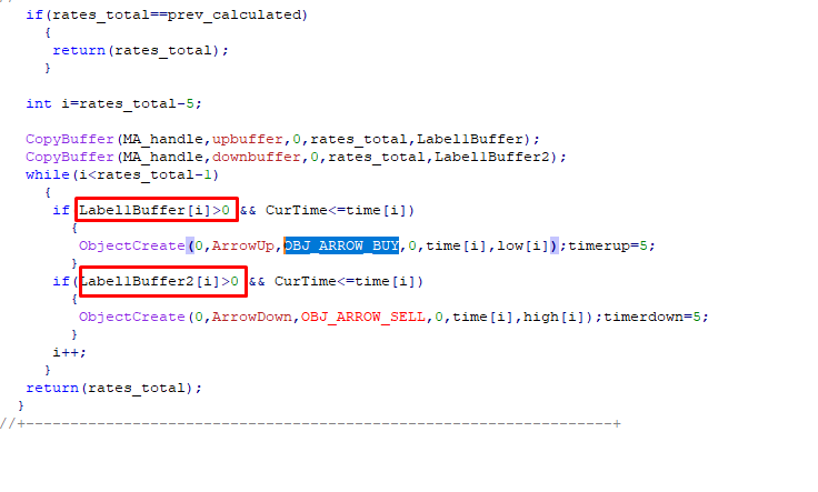ArrowDrawingIndiEu - script for MetaTrader 5