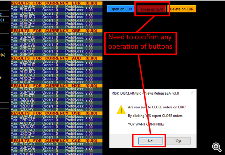 NewsReleaseEA - expert for MetaTrader 4