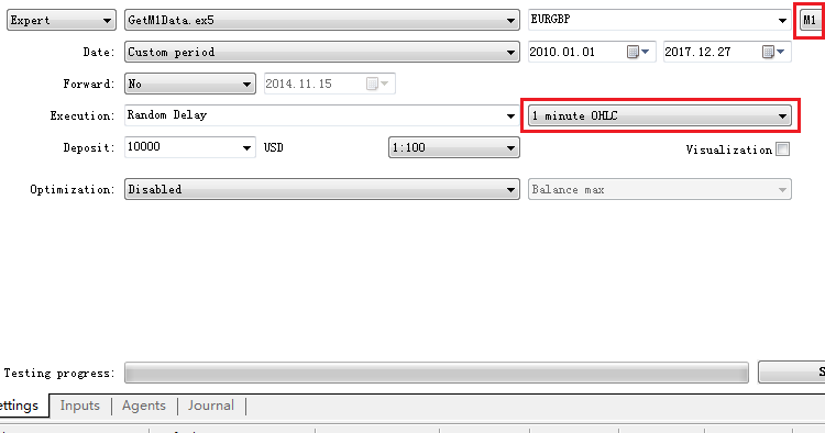 Get M1 OHLC data for MetaTrader 4 backtesting - expert for MetaTrader 5