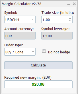 Forex Calculators - expert for MetaTrader 5
