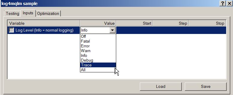 Log4mql(mini) MT5 - library for MetaTrader 5