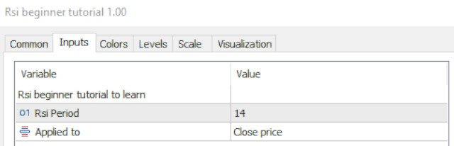iRSI Very Simple - indicator for MetaTrader 5
