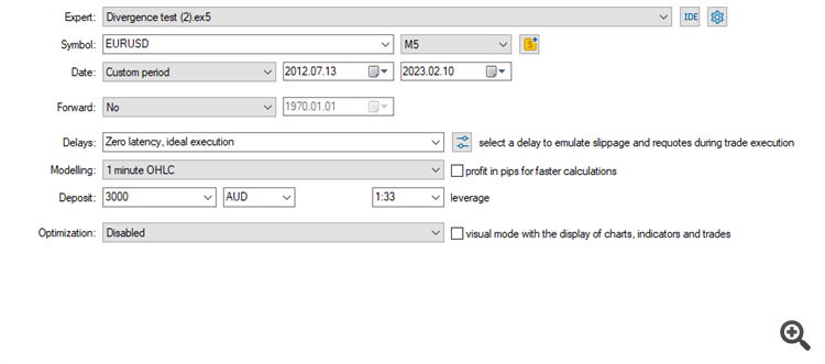 Divergence ema rsi - expert for MetaTrader 5