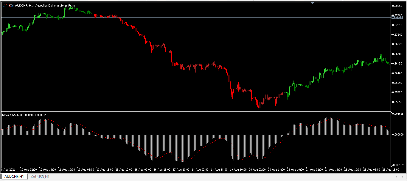 MACD Candles Alert - indicator for MetaTrader 5