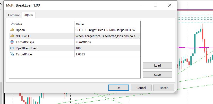 Multi_BreakEven.mt5 - script for MetaTrader 5