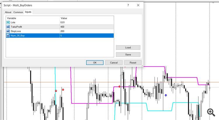 Multi BuyOrders - script for MetaTrader 4