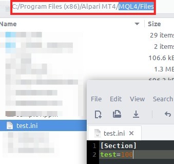 Library of functions for working with INI-files. - library for MetaTrader 4