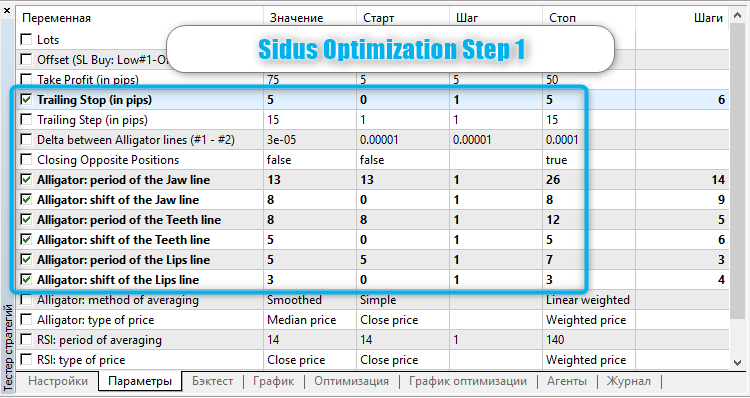 Sidus - expert for MetaTrader 5
