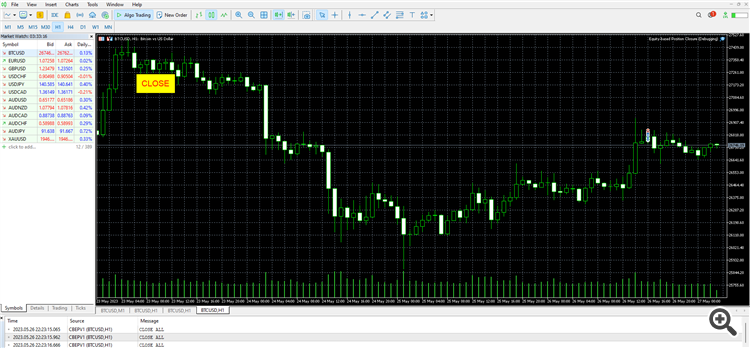 Equity-based Position Closure - expert for MetaTrader 5