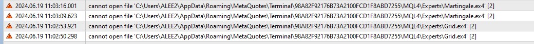 Grid and Martin Gale include file - library for MetaTrader 4