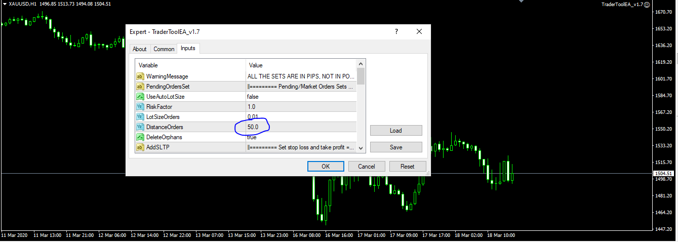 TraderToolEA - expert for MetaTrader 4