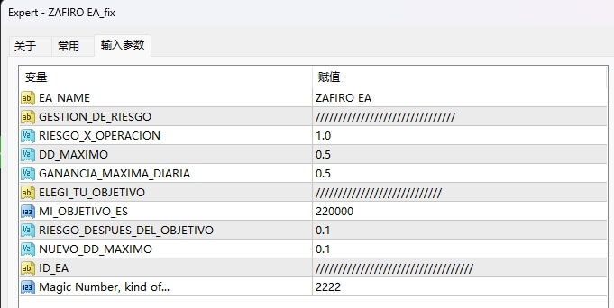 ZAFIRO EA_fix 截图