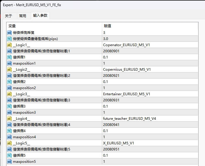 优点 V1 EA 截图
