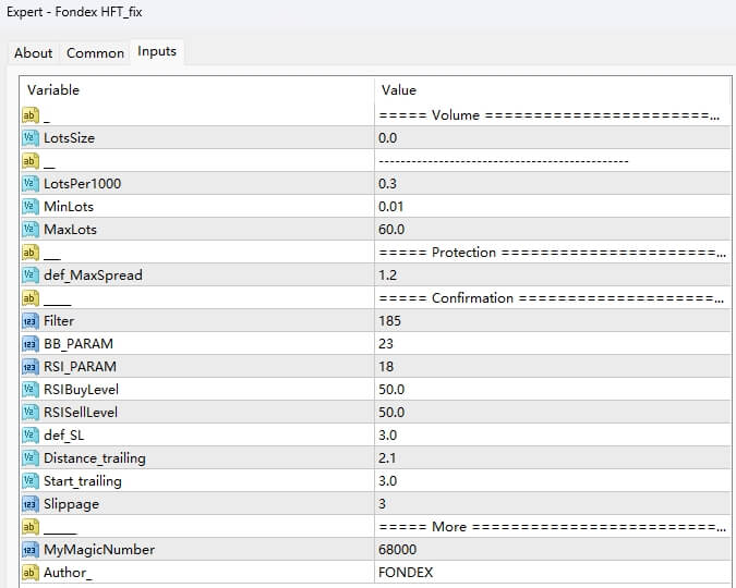 Fondex HFT_fix 截图
