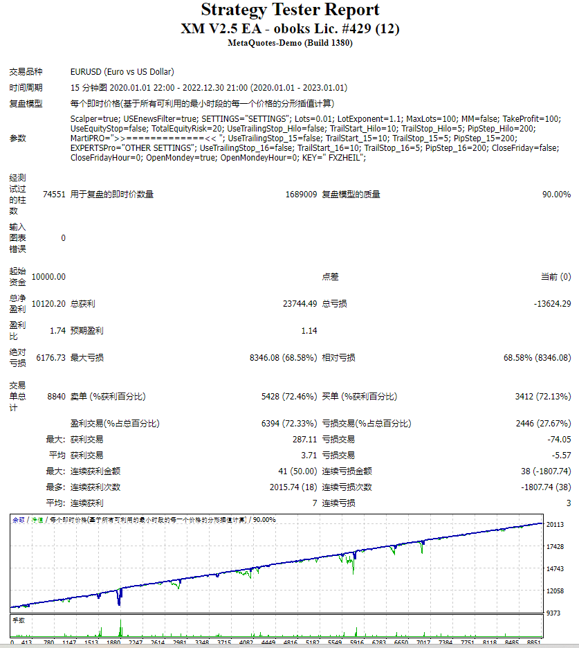 XM V2.5 EA – oboks 许可证。第429章 截图