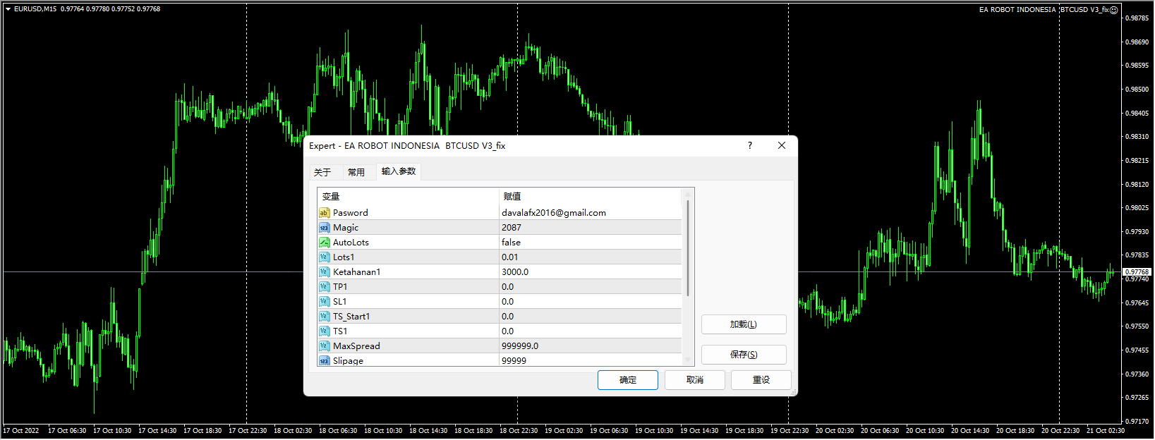 EA ROBOT 印度尼西亚 BTCUSD V3_fix 截图