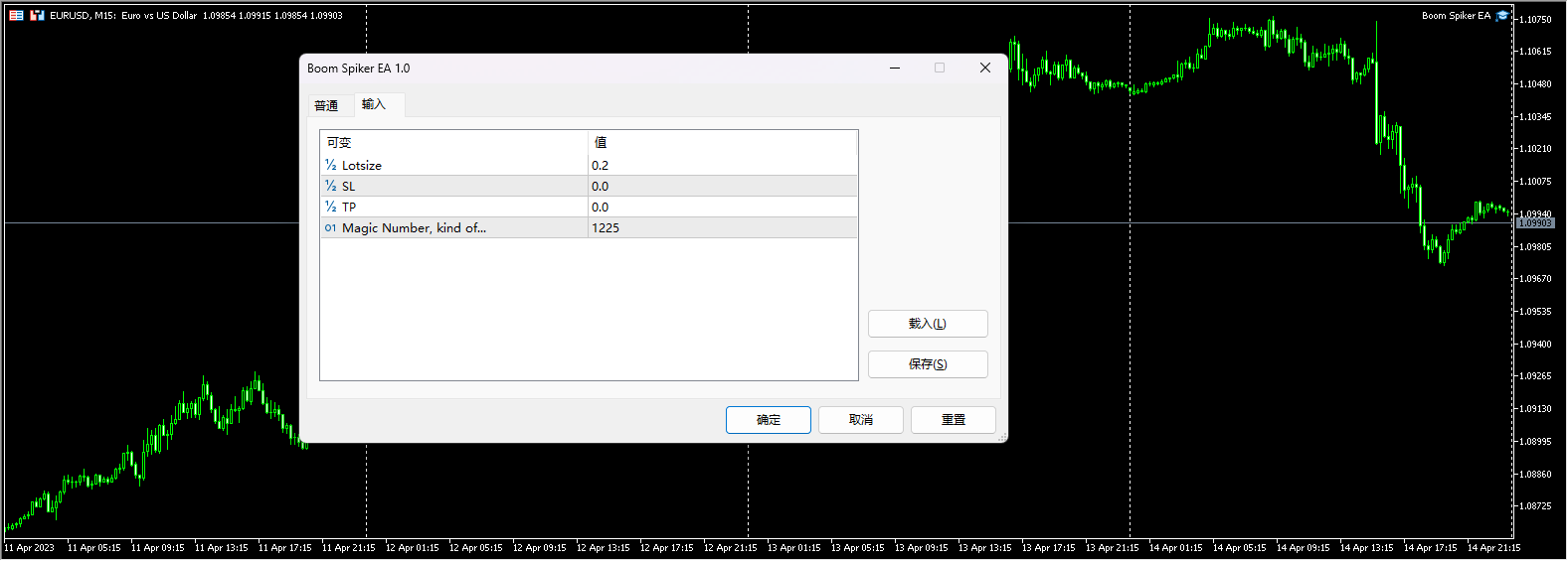 Boom Spiker EA 截图