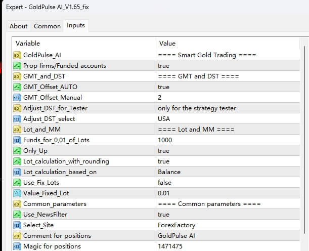 GoldPulse AI_V1.65_fix 截图