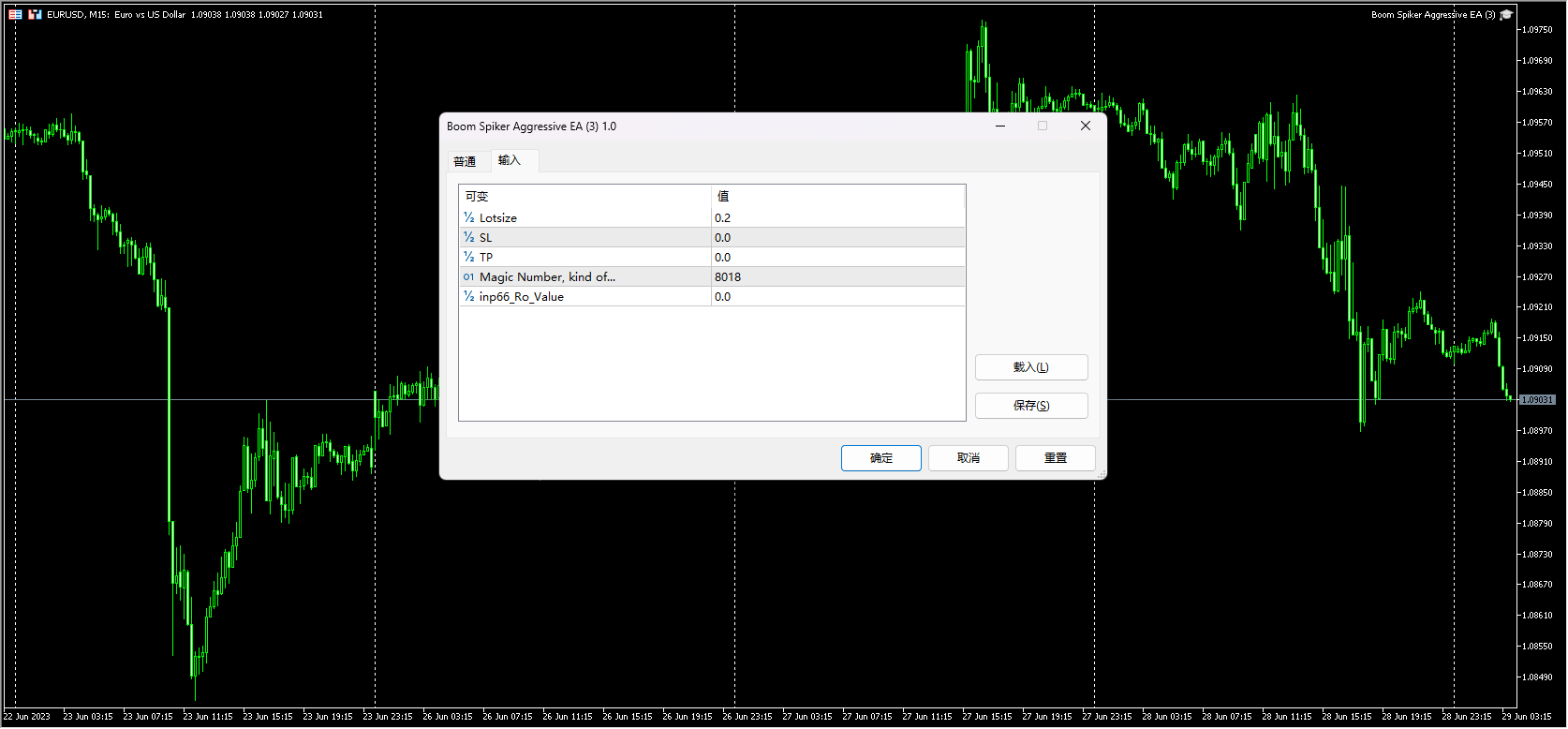 Boom Spiker 激进 EA 截图