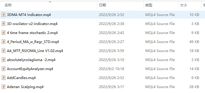 1559 MQ4 包 截图