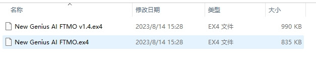 新Genius AI FTMO v1.4(带DLL)MT4 截图