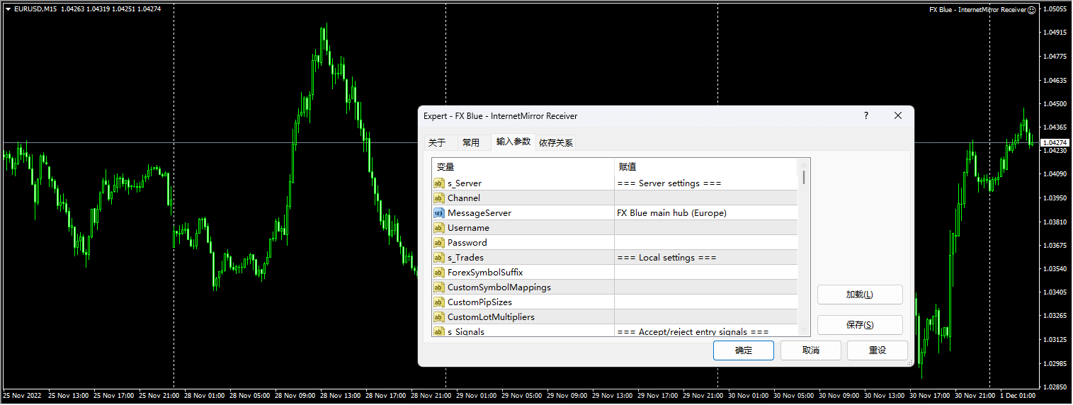 FX Blue – InternetMirror 截图