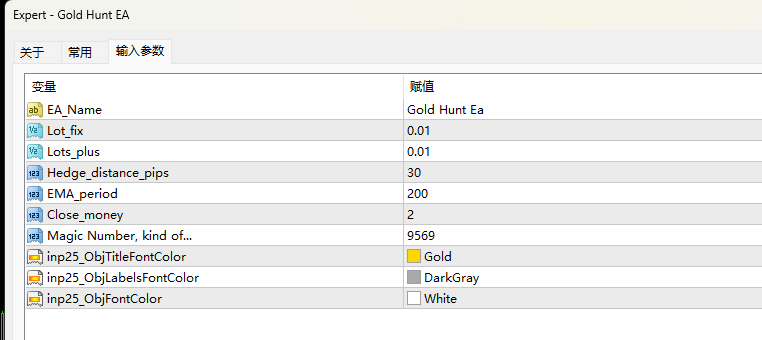 淘金 EA.mq4 截图