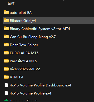 4xPip Volume Profile Dashboard / 4xPip Volume Profile / Assayyad 等 5 款 EA 合集 [2025-12-15] 截图