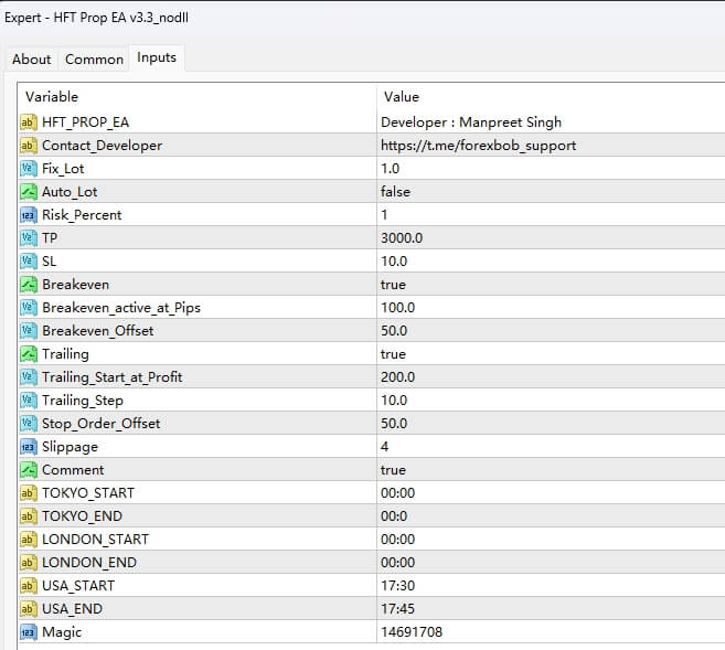 HFT Prop EA v3.3_nodll 截图
