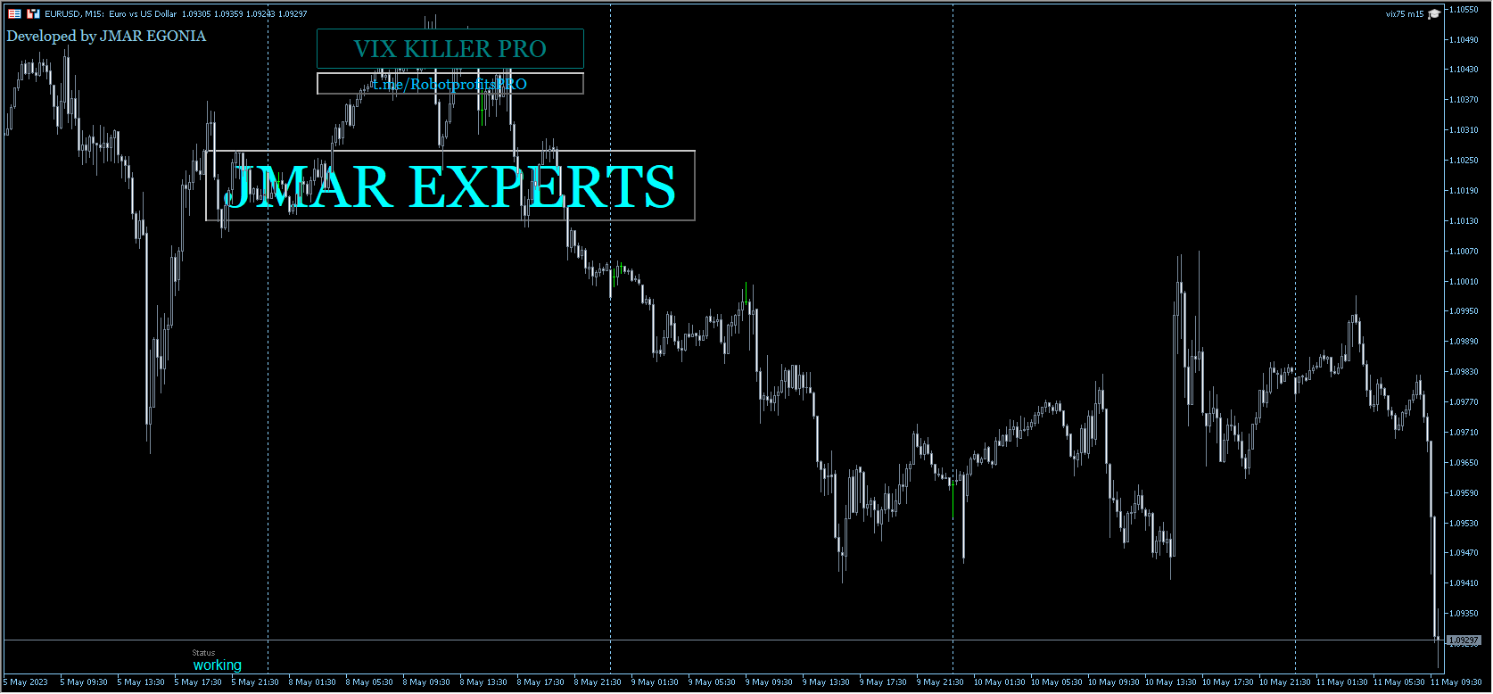 VIX75 EA 截图