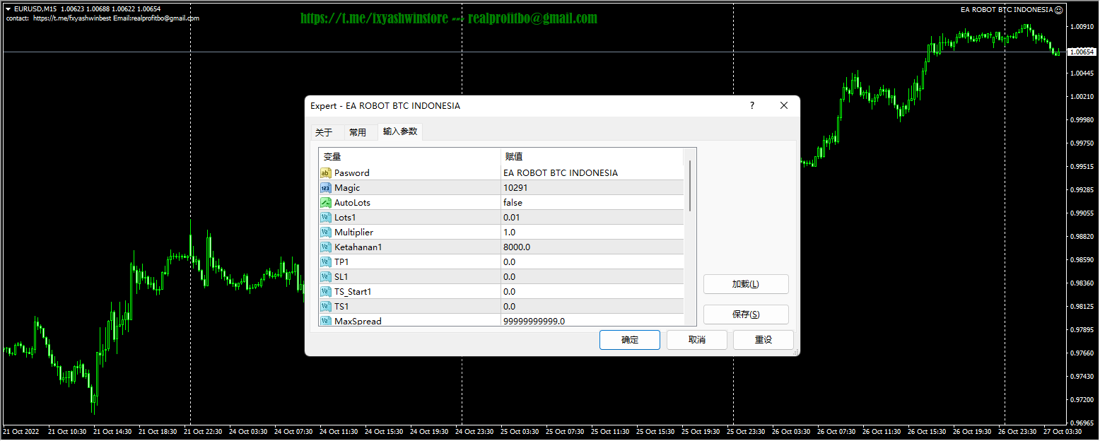 EA ROBOT BTC 印度尼西亚无限公司 截图