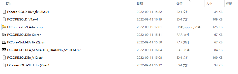 FXCore-Gold-EA_fix 截图
