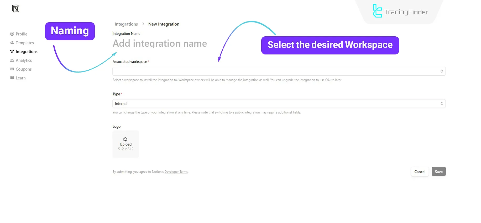 Creating an integration
