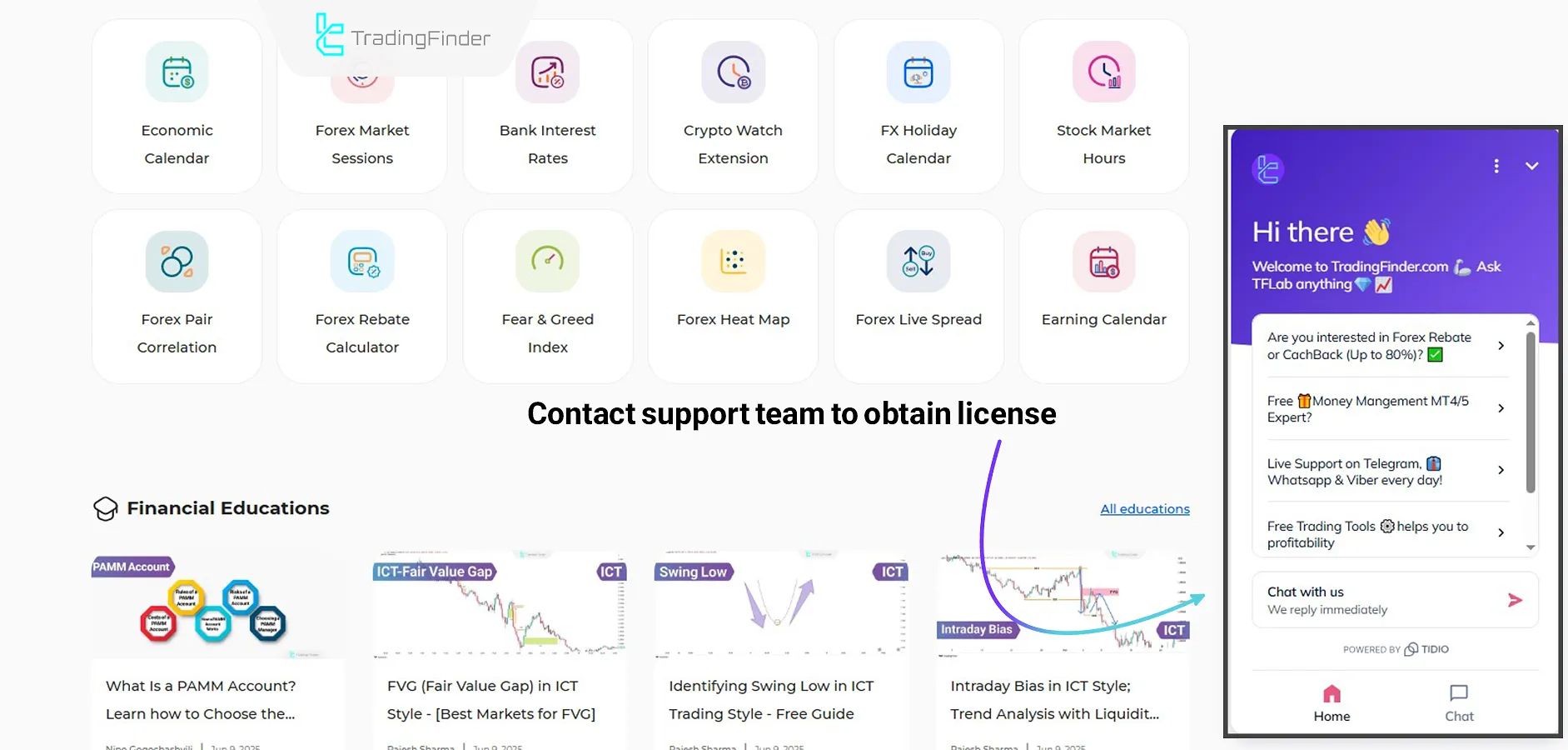 Receive the license code for free