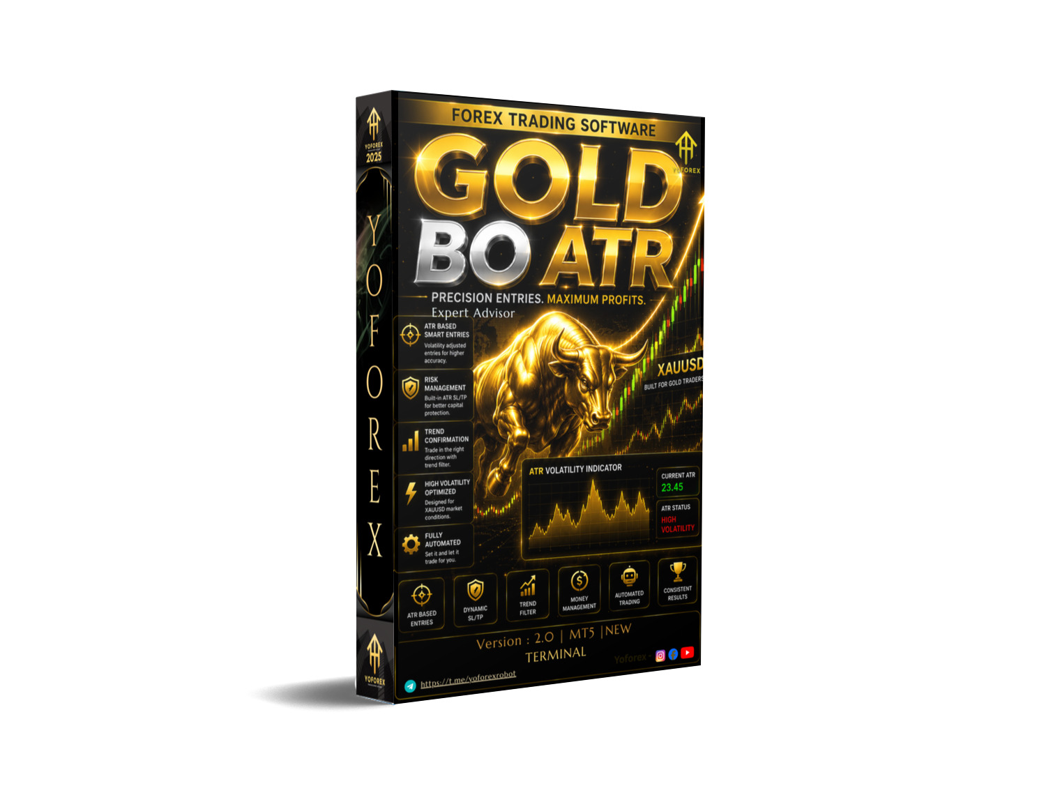 金博ATR EA V2.0 MT5 Gold Bo ATR EA V2.0 MT5