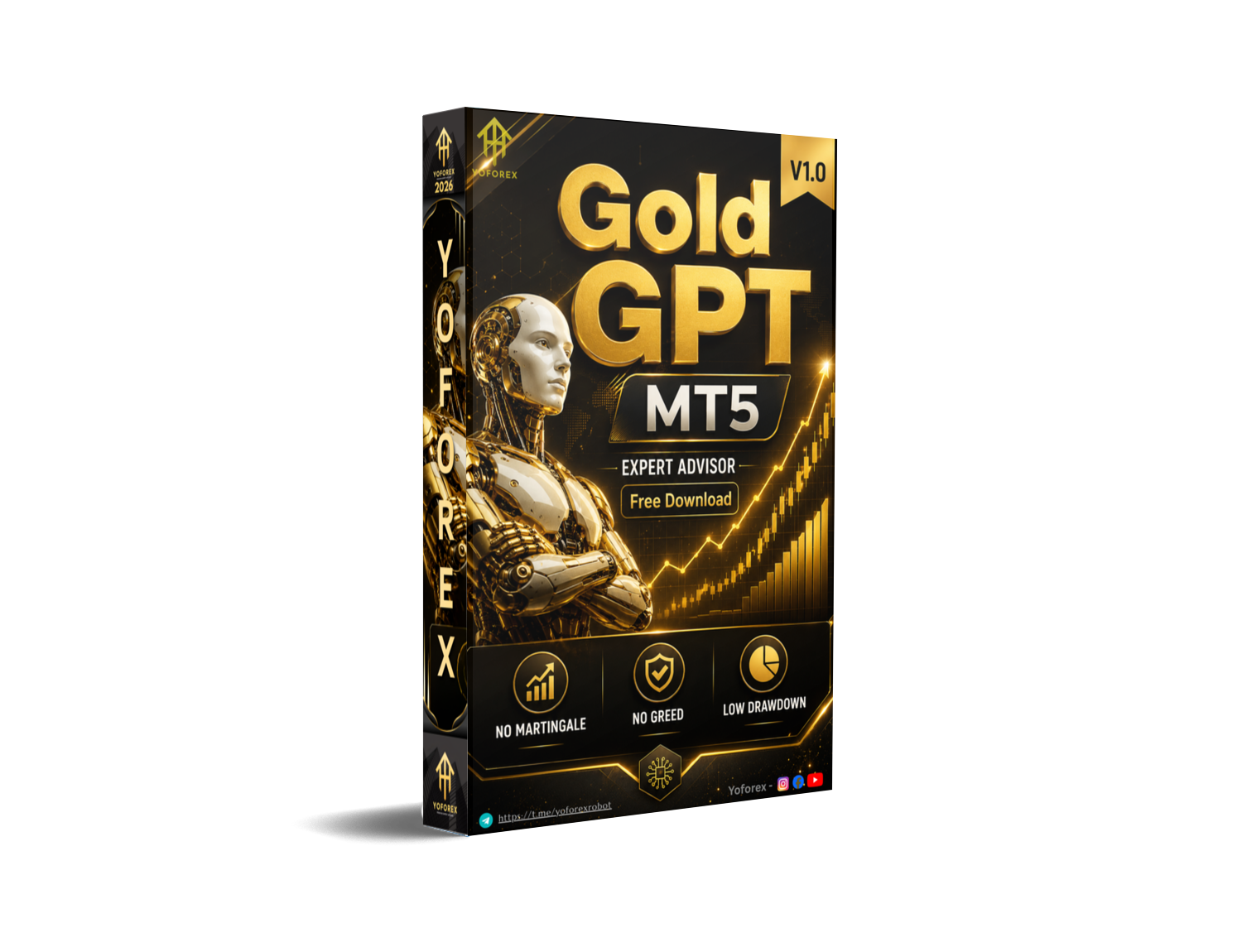 黄金 GPT EA V1.0 MT5 Gold GPT EA V1.0 MT5