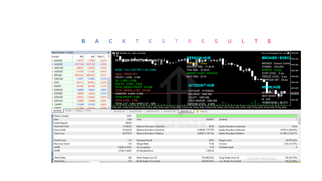 City Live Swing Break Out EA V1.0 MT5