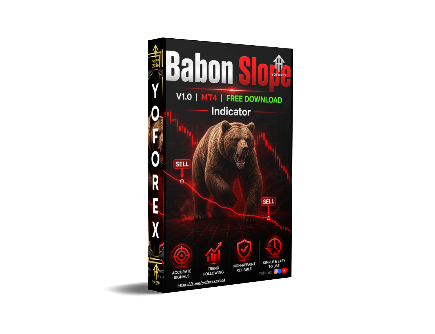 Babon斜率指标V1.0 MT4 Babon Slope Indicator V1.0 MT4