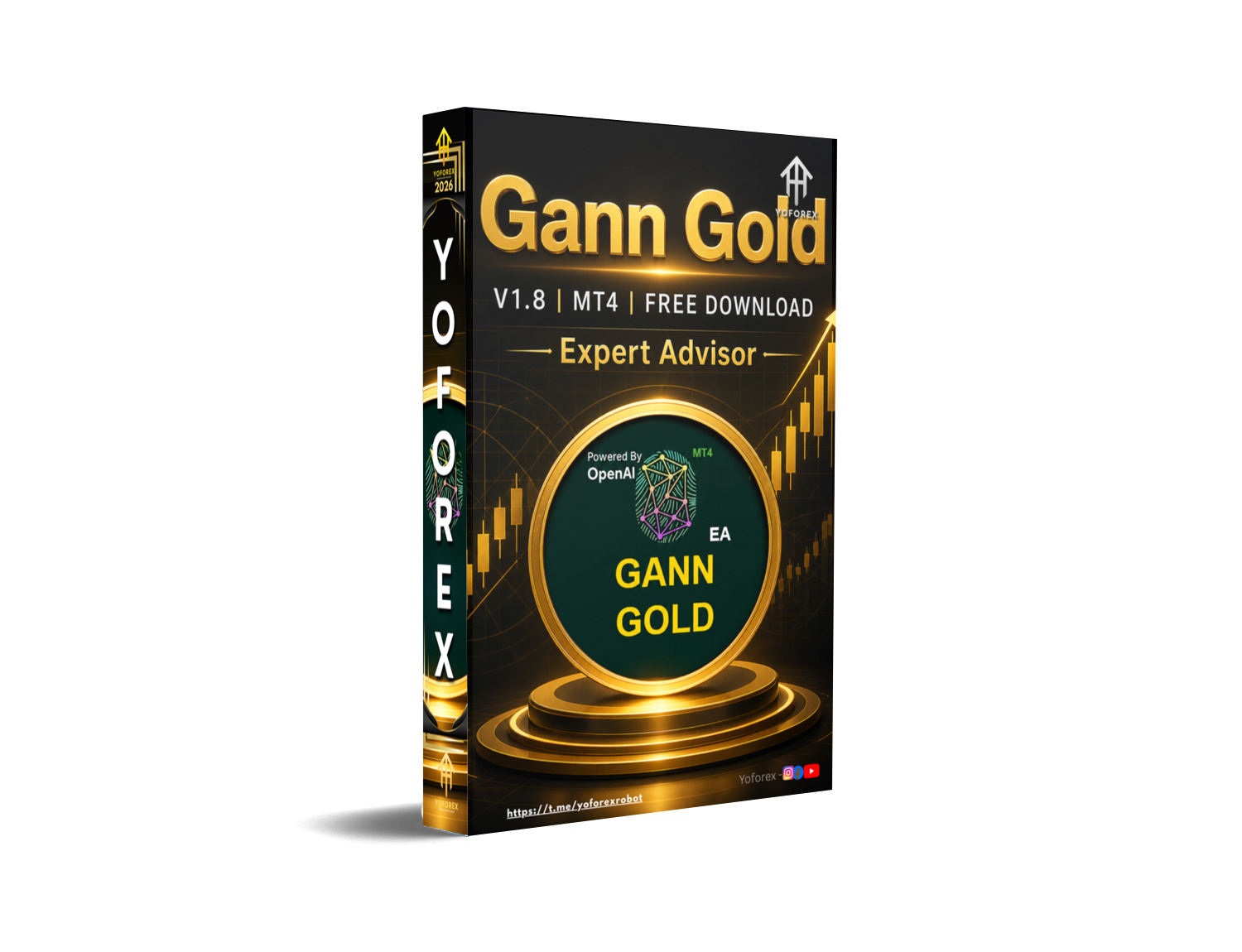 江恩黄金 EA V1.8 MT4 Gann Gold EA V1.8 MT4