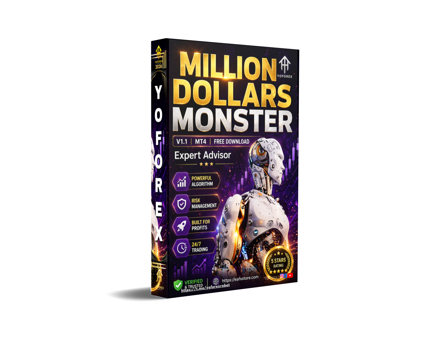 百万美元怪物 EA V1.1 MT4 MILLION DOLLARS MONSTER EA V1.1 MT4
