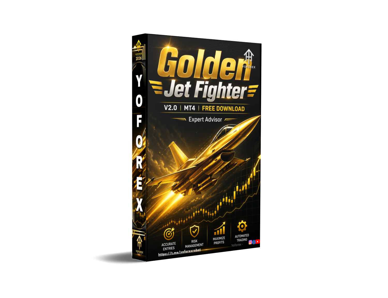 黄金喷气战斗机 EA V2.0 MT4 Golden Jet Fighter EA V2.0 MT4