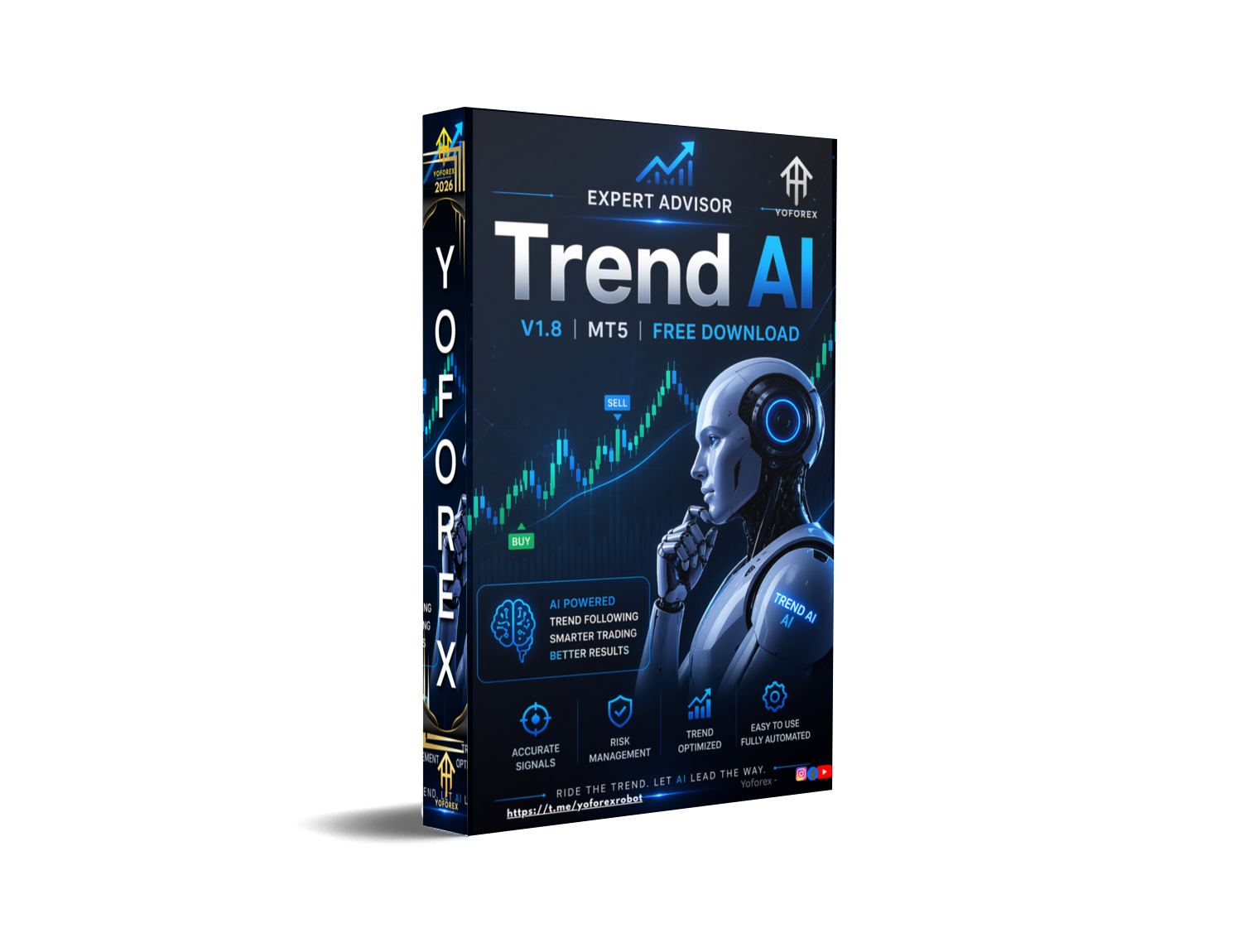 趋势AI EA V1.8 MT5 Trend AI EA V1.8 MT5