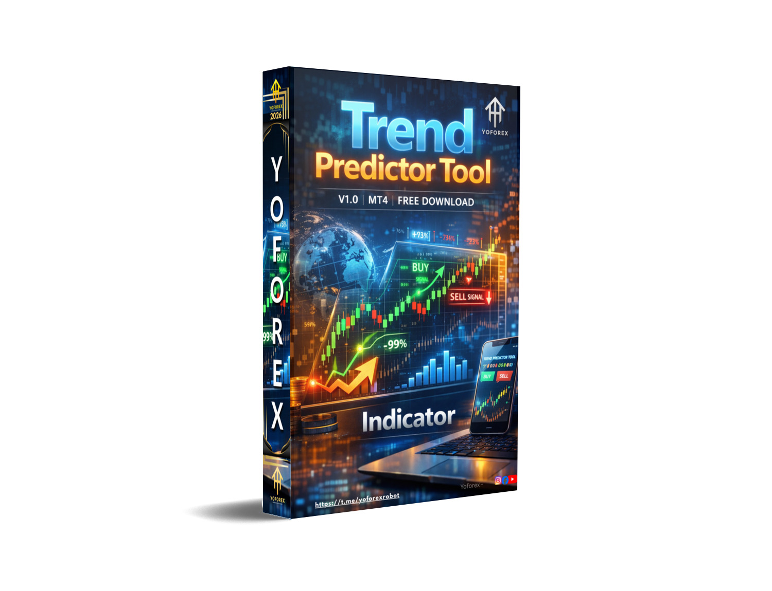 趋势预测工具指标 V1.0 MT4 Trend Predictor Tool Indicator V1.0 MT4