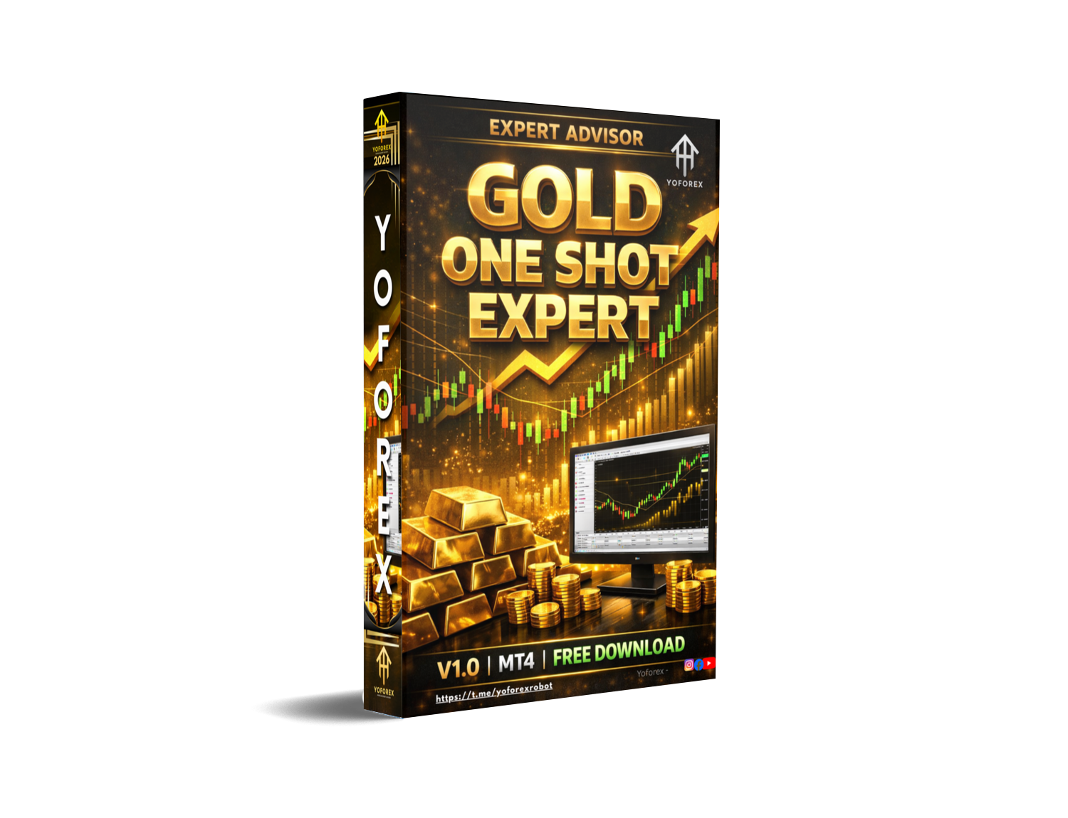 黄金一击专家 EA V1.0 MT4 Gold One Shot Expert EA V1.0 MT4