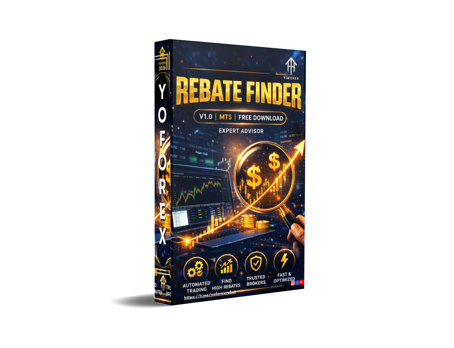 返利查找器 EA V1.0 MT5 Rebate Finder EA V1.0 MT5
