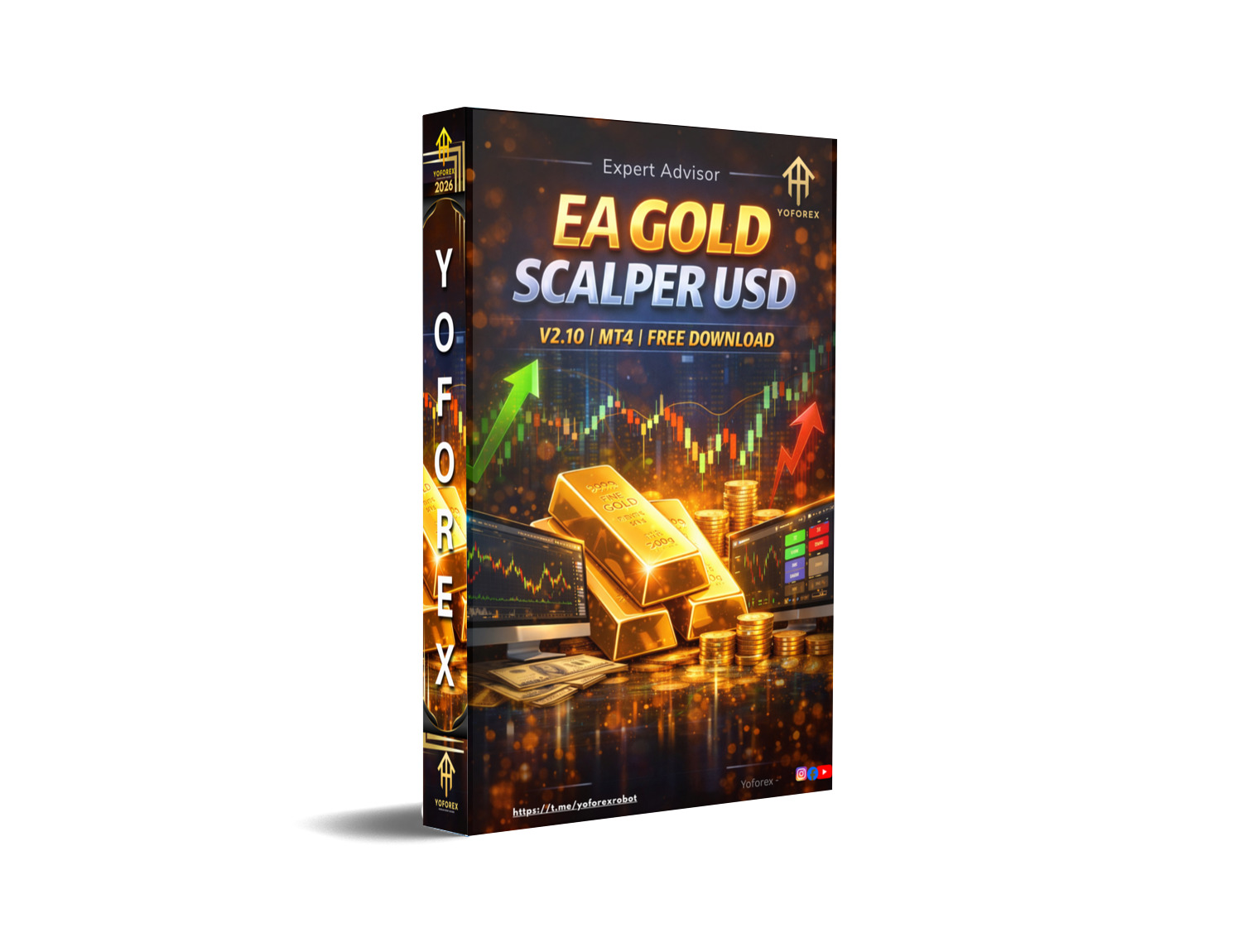 EA 黄金黄牛美元 V2.10 MT4 EA GOLD SCALPER USD V2.10 MT4